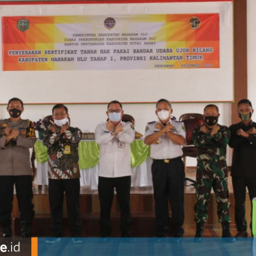 Pilot Project Tersukses di Kaltim, Kepala BPN Kubar Apresiasi Pemkab Mahulu