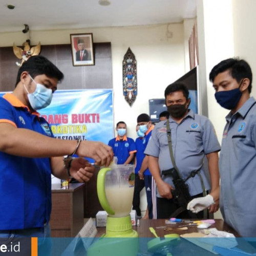 BNNP Kaltim Musnahkan 122 Poket Sabu-Sabu Hasil Tangkapan Empat Kasus sejak November