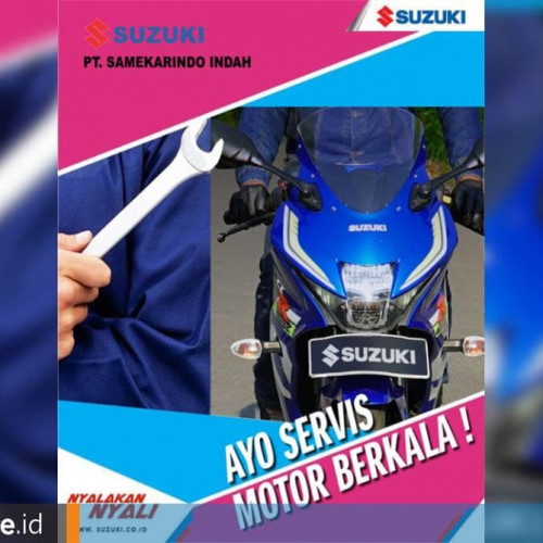 Biar Ngacir, Ini 10 Cara Merawat Motor Matic Injeksi Suzuki Anda