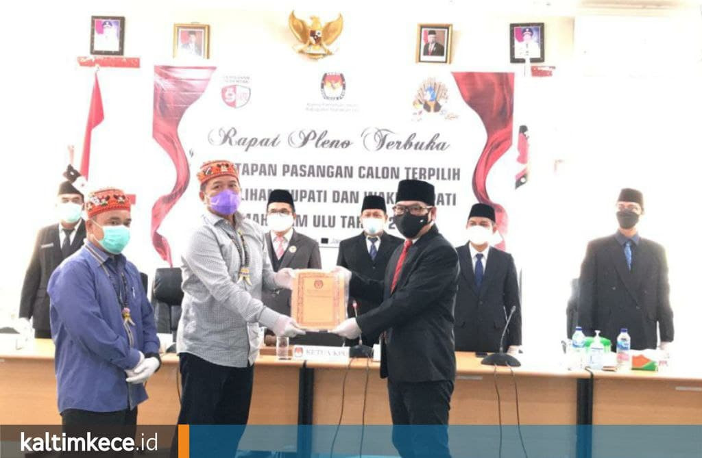 Pilkada Mahulu Catatkan Partisipasi Pemilih Tertinggi di Kaltim, Boni-Avun Sah Jadi Pemenang