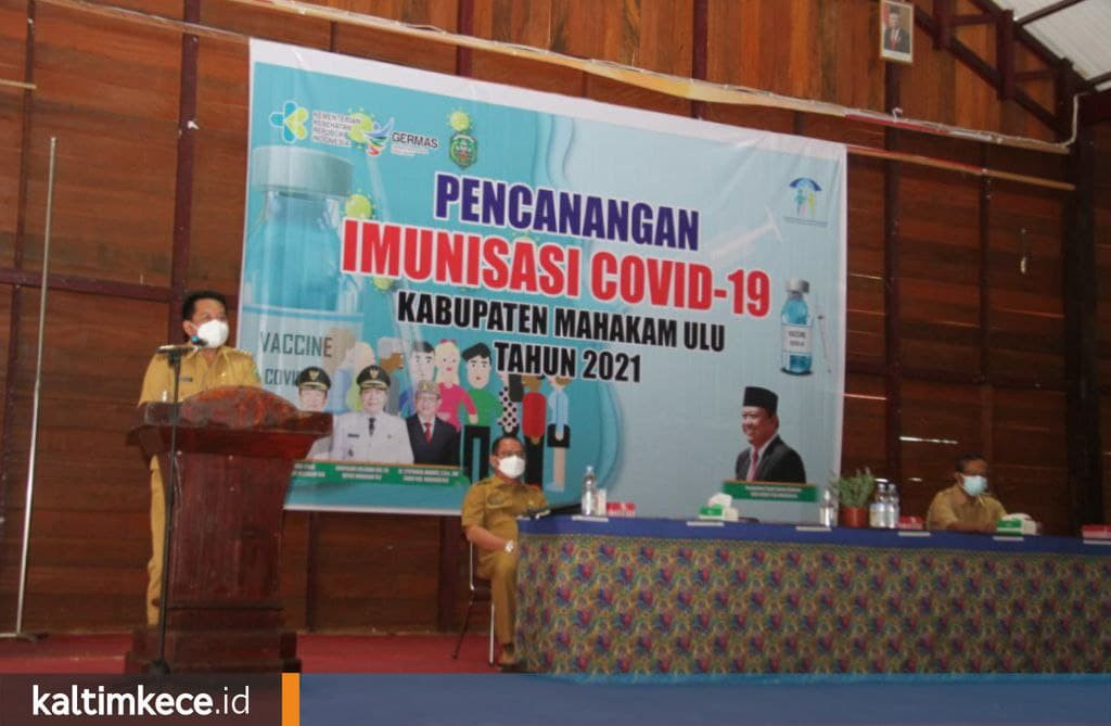 Bupati Mahulu Yakinkan Vaksin Covid-19 Aman, Masyarakat Jangan Takut Divaksin