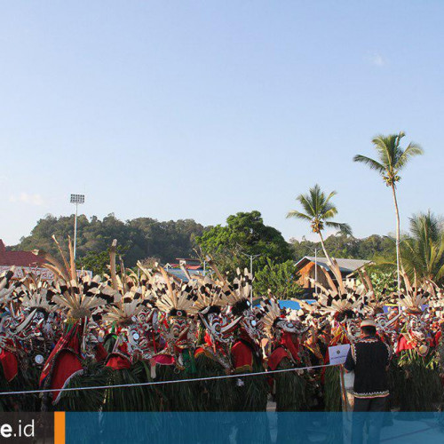 Pandemi Belum Berakhir, Pemkab Mahulu Jajaki Opsi Festival Hudoq 2021 Secara Virtual