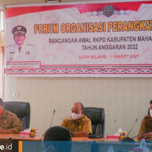 Bupati Mahulu Ingatkan OPD Fokus Susun RKPD 2022 Mengacu 10 Program Prioritas