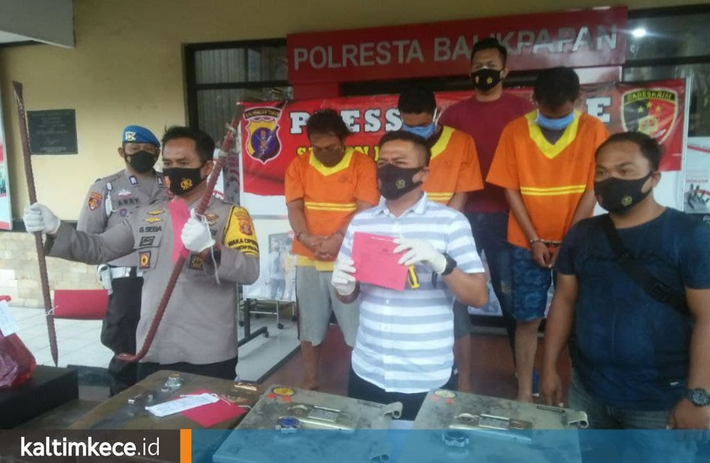 Aksi Pembobolan Perusahaan Es Krim di Balikpapan, Rp 112,3 Juta Dipakai Belanja Narkoba