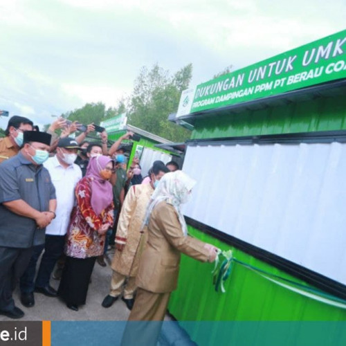 Dorong Pemulihan Ekonomi dan Pariwisata, PT Berau Coal Salurkan 30 Booth UMKM di Sambaliung