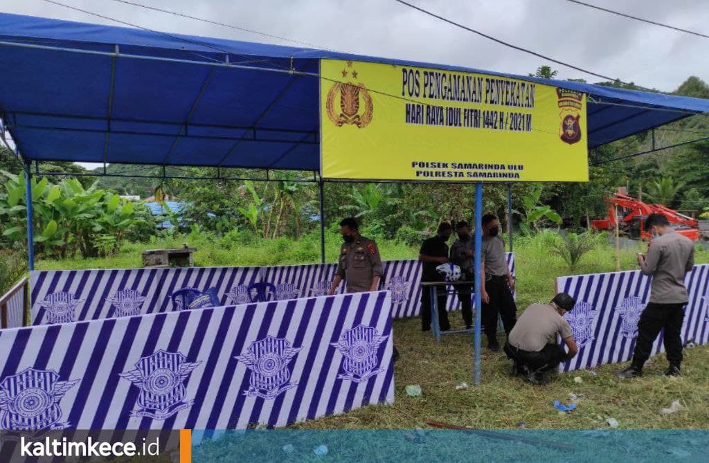 Melihat Hari Pertama Larangan Mudik Antar-Kota, Pos Sudah Didirikan, Kendaraan Masih Lalu-Lalang