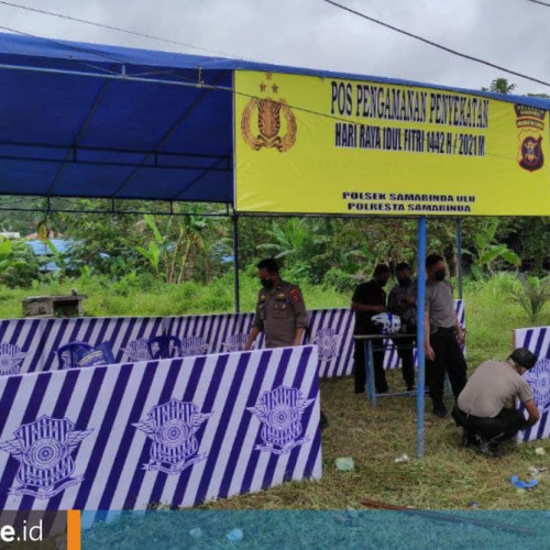 Melihat Hari Pertama Larangan Mudik Antar-Kota, Pos Sudah Didirikan, Kendaraan Masih Lalu-Lalang