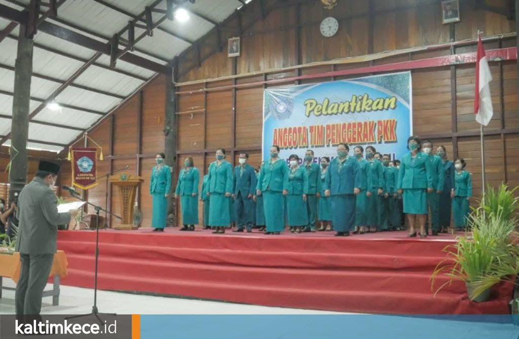 Lantik Anggota PKK, Bupati Mahakam Ulu Singgung Keselarasan Program