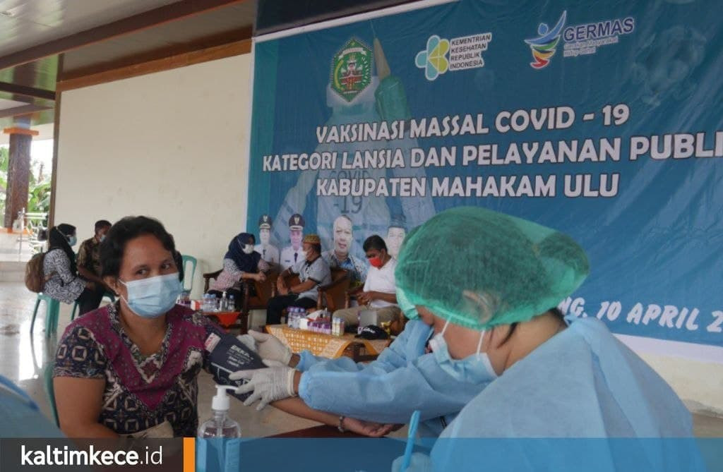 Mempercepat Kehidupan Normal Baru di Mahulu, Vaksinasi Covid-19 Terus Melaju