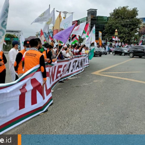 Aksi Solidaritas Kemanusiaan di Samarinda, Kumpulkan Rp 111 Juta untuk Rakyat Palestina