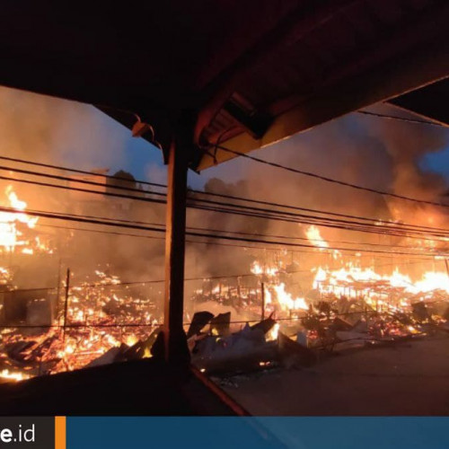 Setelah Kebakaran Besar di Ibu Kota Mahulu, Pemkab Berencana Perbaiki Tata Ruang Kawasan