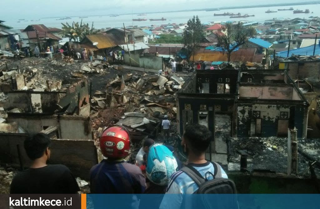 Remaja Diduga Dalang Kebakaran Besar di Balikpapan yang Turut Menewaskan Ayahnya