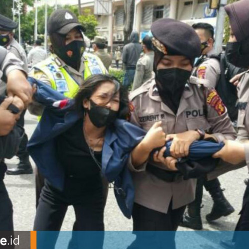 Demo PPKM di Balikpapan, Polisi Jerat 15 Mahasiswa Pakai UU Kekarantinaan Kesehatan