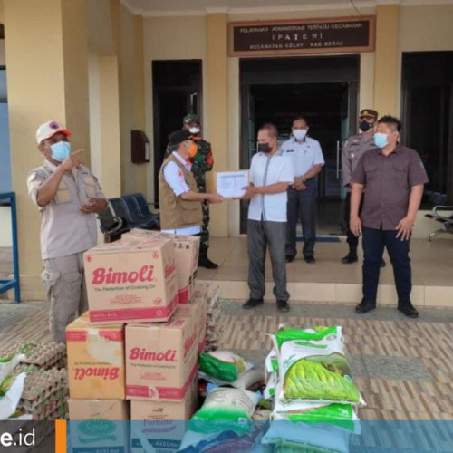 BPBD Berau Salurkan Sembako ke Tujuh Kampung di Kelay, Zona Merah Jadi Prioritas