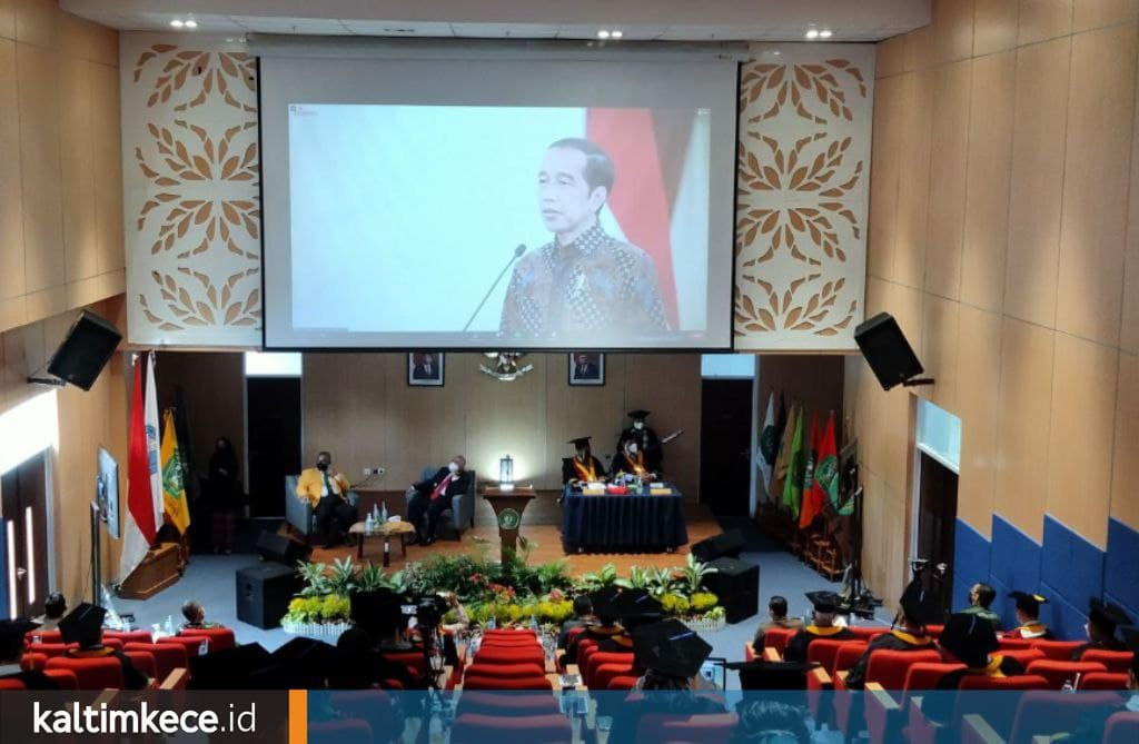 Hadiah Istimewa Ulang Tahun Ke-59 Unmul, Presiden Jokowi Resmikan Enam Infrastruktur Rp 620 Miliar