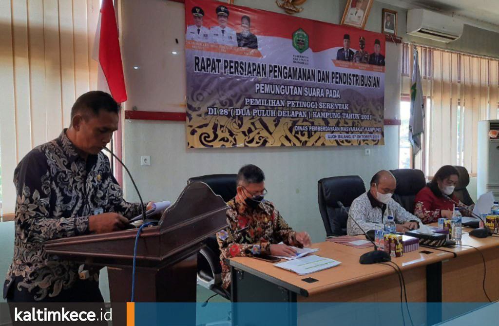 Pemilihan Petinggi Sepekan Lagi, Wabup Mahulu Ingatkan Jaga Prokes Agar tak Muncul Cluster Baru Covid-19