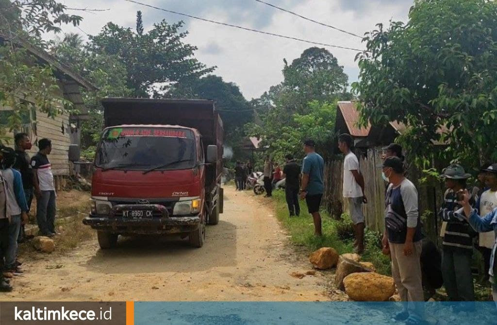 Makin Meluasnya Gerakan Warga Melawan Tambang Ilegal, Di Bukit Biru Kukar, Ketua RT Diancam Preman