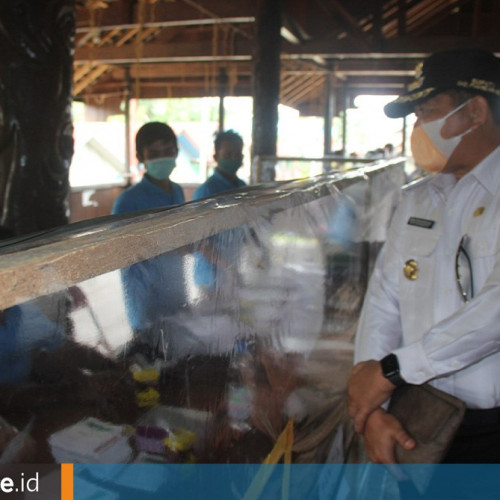 Ketatnya Protokol Kesehatan Selama Pelaksanaan Pemilihan Petinggi Kampung di Mahulu