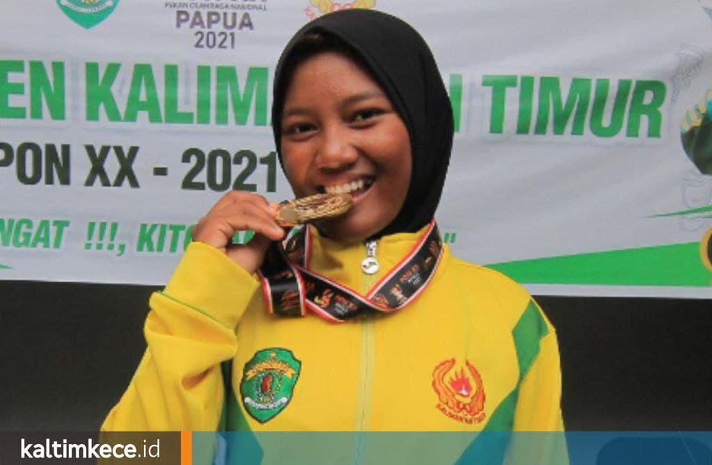 Sarmila Si Peraih Emas Termuda Kaltim di PON Papua, Masih 15 Tahun dan Sudah Bisa Bangun Rumah