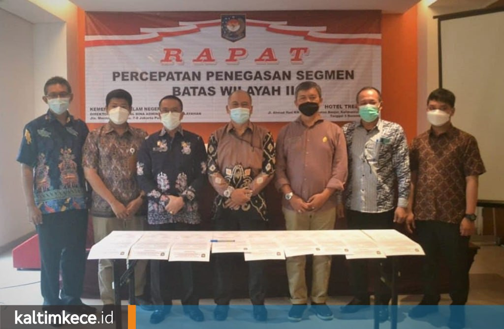 Pertegas Segmen Batas Wilayah, Kabupaten Mahulu dan Murung Raya Sepakati Empat Poin