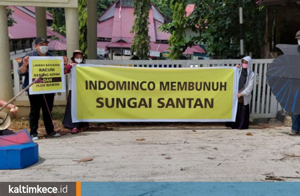 Dua Sungai di Kukar Disebut Beracun dan Tercemar, PT Indominco Mandiri Dilaporkan ke Gakkum KLHK