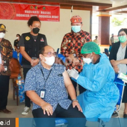 Putaran Perdana Vaksinasi Booster di Mahulu, Tingkatkan Imun Melawan Varian Baru Covid-19