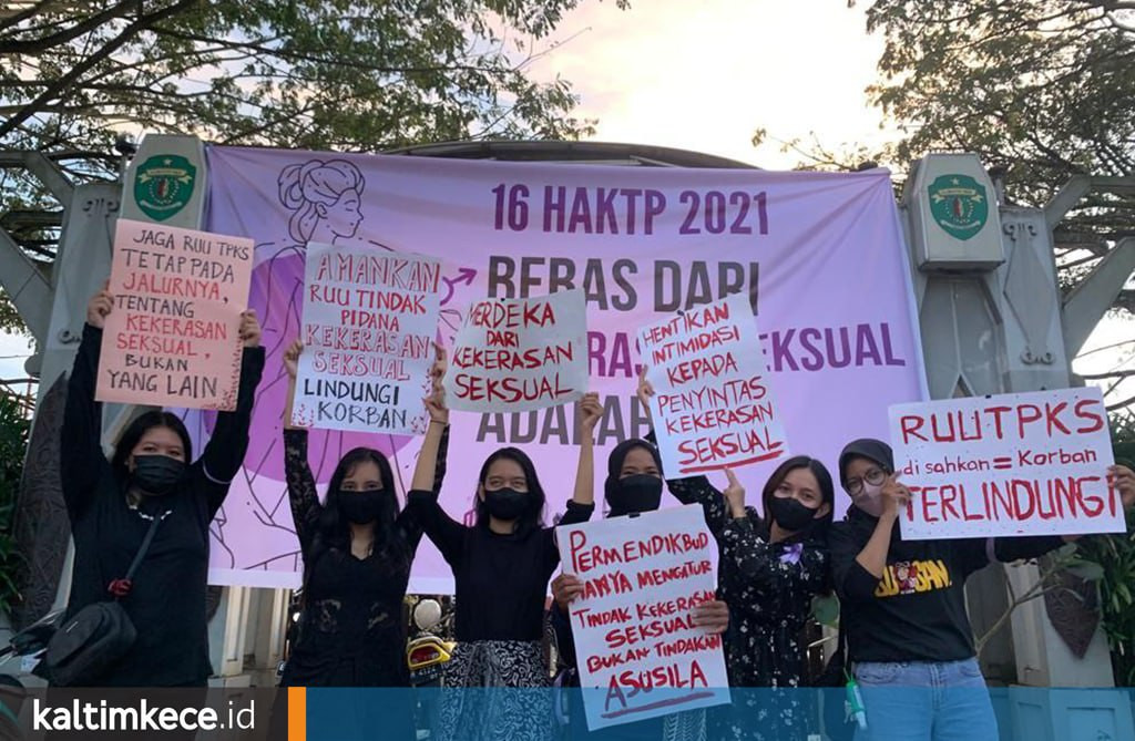 Arti Penting Pengesahan RUU TPKS bagi Ratusan Penyintas Kekerasan Seksual di Kaltim