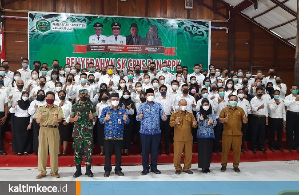 CPNS dan PPPK Mahulu Harus Siap Ditempatkan di Beranda Negara