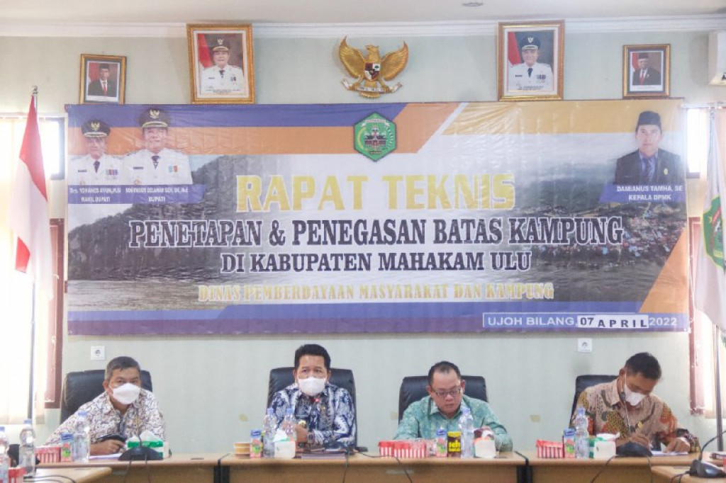 Momentum Menata Batas Seluruh Kampung di Mahulu, Bupati Minta Sesuai Aturan dan Jadwal