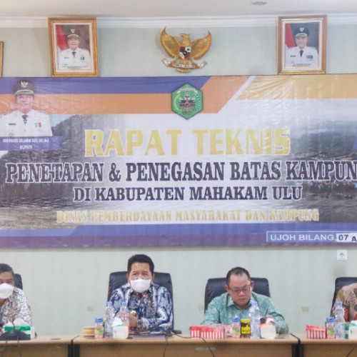 Momentum Menata Batas Seluruh Kampung di Mahulu, Bupati Minta Sesuai Aturan dan Jadwal