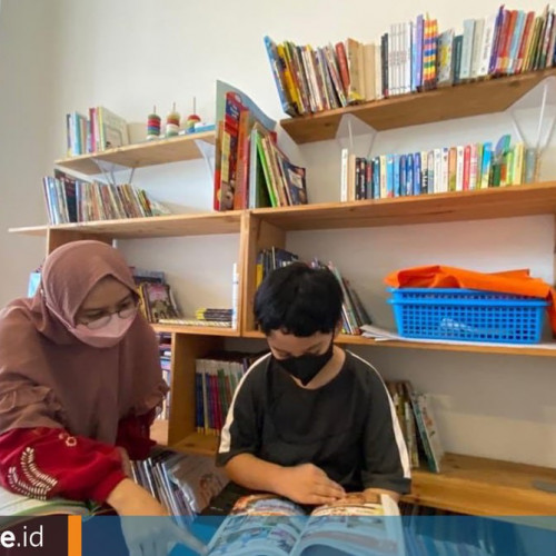 Menengok Ramainya Perpustakaan Mandiri yang Dibangun Seorang Ibu Rumah Tangga di Samarinda