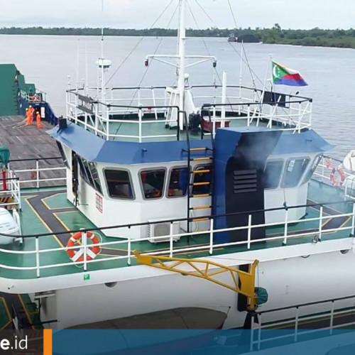 Rasa Bangga untuk Kaltim, Kapal Buatan Sangasanga Laku Rp 21 Miliar Dibeli Uni Komoro