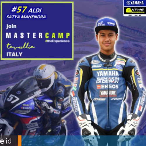 Aldi Satya Mahendra, Pemuda 15 Tahun yang Mengikuti Latihan Bareng Valentino Rossi di Italia