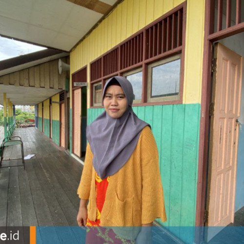 Getir Pendidikan di Muara Pegah, Kukar, Setelah Lulus SD Tak Sedikit Murid yang Menikah