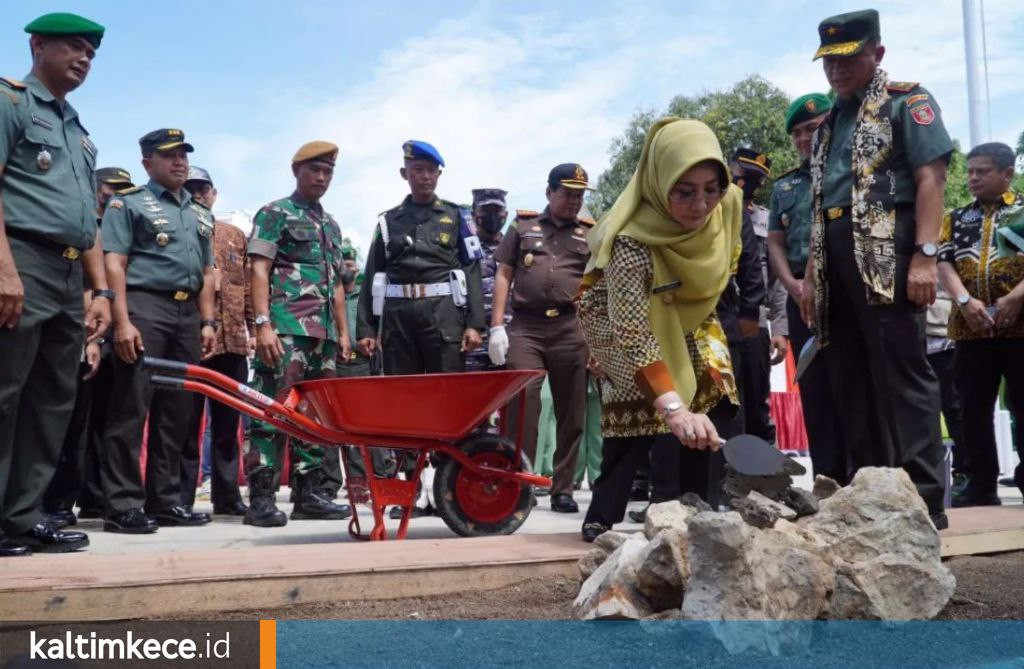 Menciptakan Berau yang Aman, Mendukung Pembangunan Markas Komando Distrik Militer