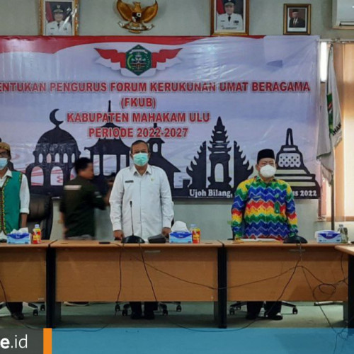 Bupati Apresiasi tak Pernah Ada Konflik Antar-Umat Beragama di Mahulu