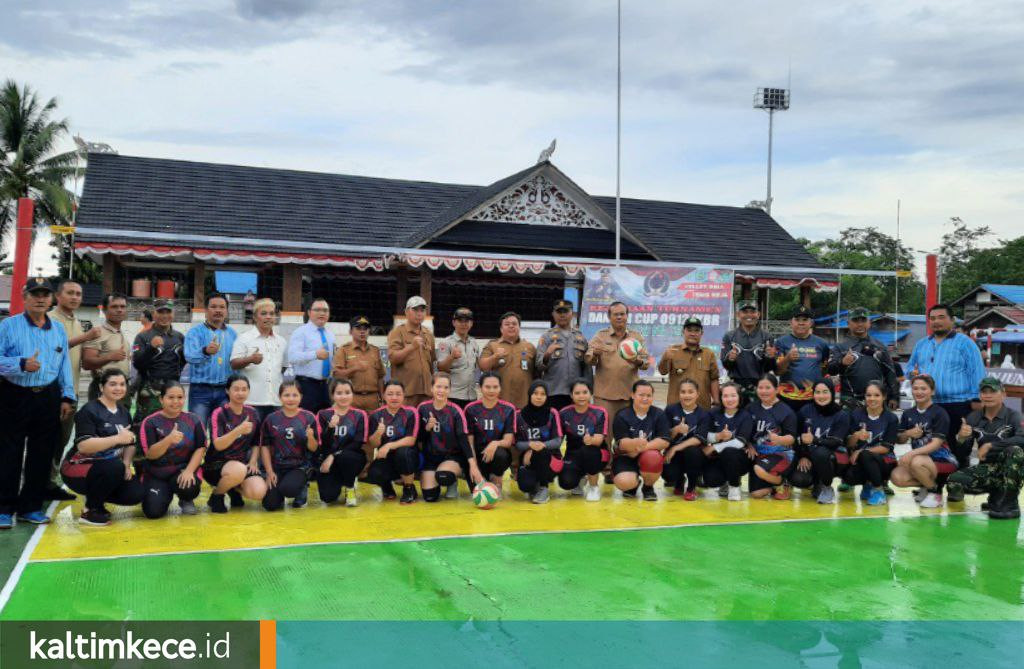 Wabup Avun Buka Turnamen Dandim Kubar Peringati HUT TNI ke-77