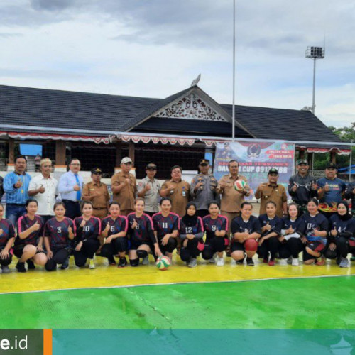 Wabup Avun Buka Turnamen Dandim Kubar Peringati HUT TNI ke-77