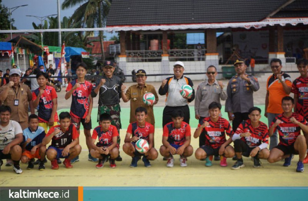 Junjung Sportivitas, Turnamen Olahraga Memeriahkan Hari Jadi Ke-9 Mahulu Resmi Dibuka