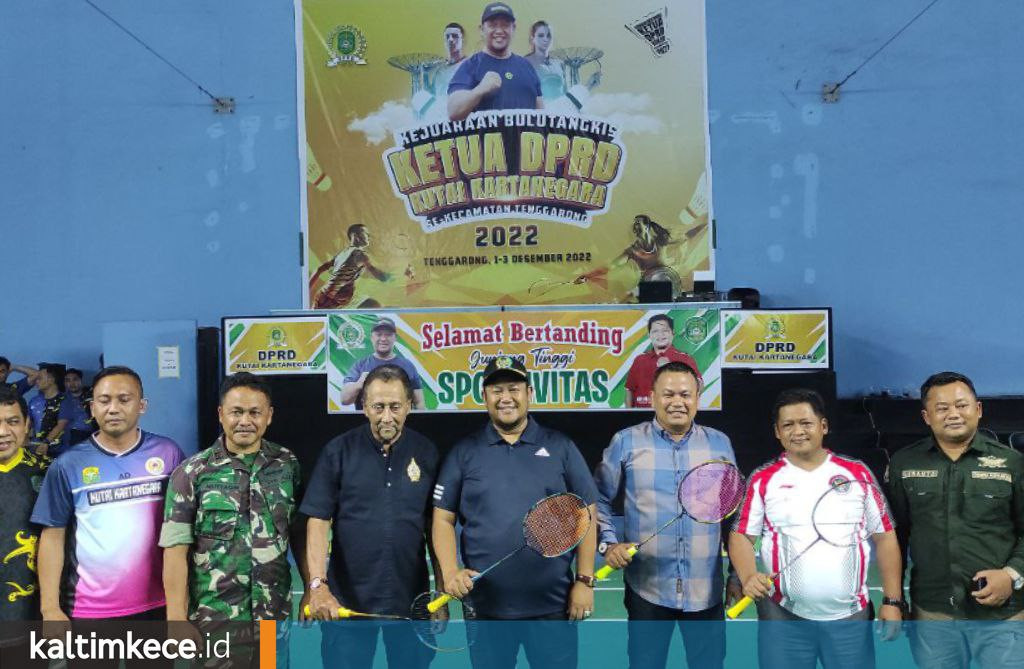 Mengasah Pebulu Tangkis Andal di Turnamen Badminton Ketua DPRD Kukar