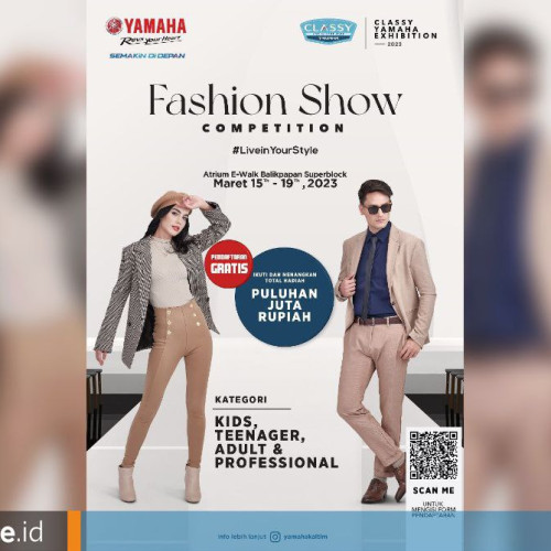 Tunjukkan Gaya Mu di AT Classy Yamaha Fashion Show Competition