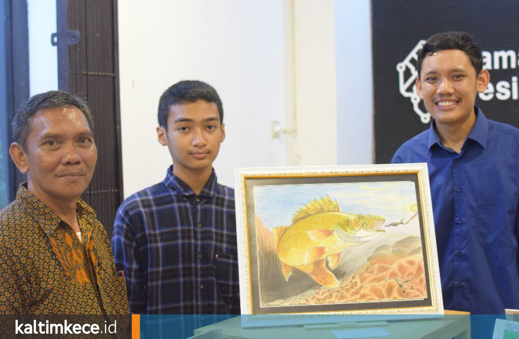 Melihat Lukisan Ikan Jawara Kompetisi Internasional